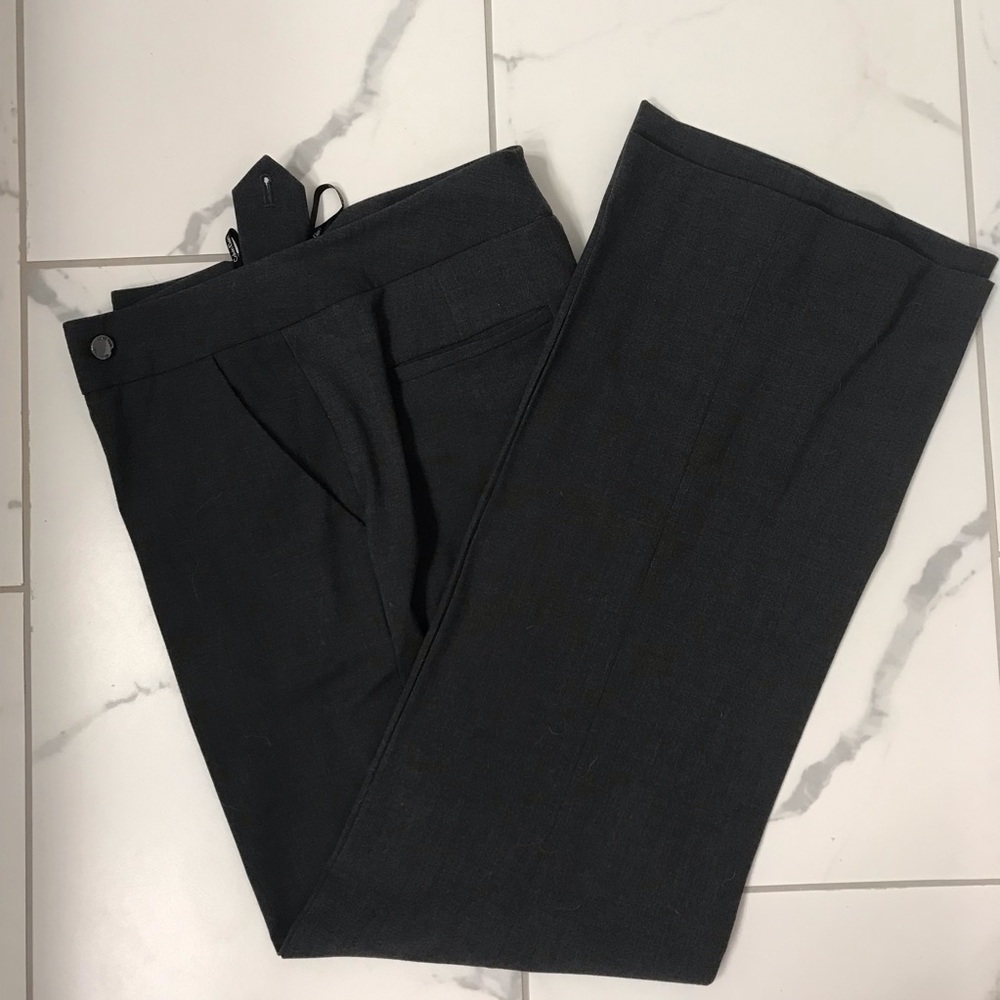 Charcoal Calvin Klein Suit pants classic fit